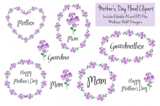 Celebrate with Mother's Day Floral Clipart