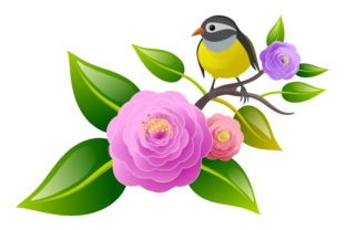 Floral Bird: A Vibrant and Versatile Illustration