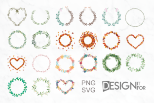 Strategic Use of 21 Floral and Greenery Wreath for Enhanced Creativity and Branding